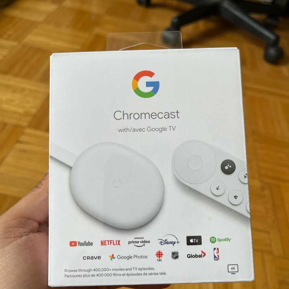 Chromecast 4K brand new in box
